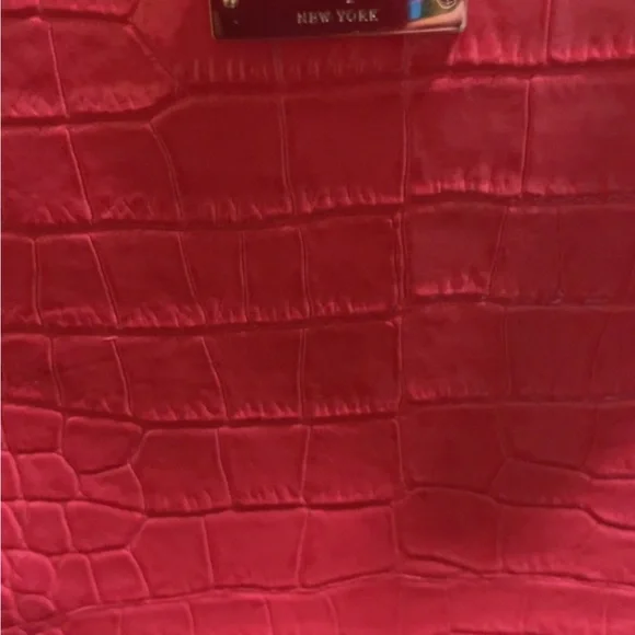 Kate Spade | Women’s Croc Embossed Hand Shoulder Bag Tote - Picture 6 of 9